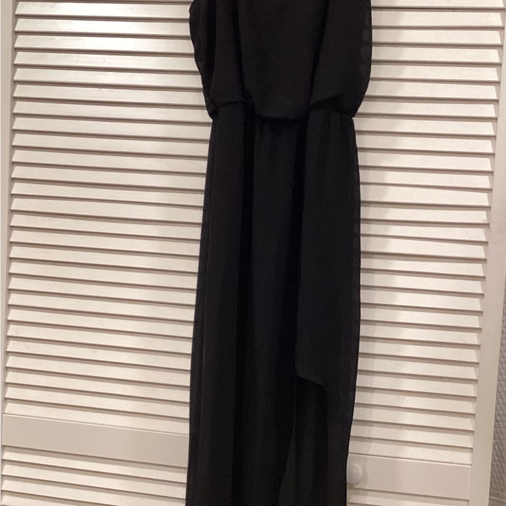 Lush Black chiffon wrap maxi Dress M
Stunning on !! NWT - Picture 3 of 16